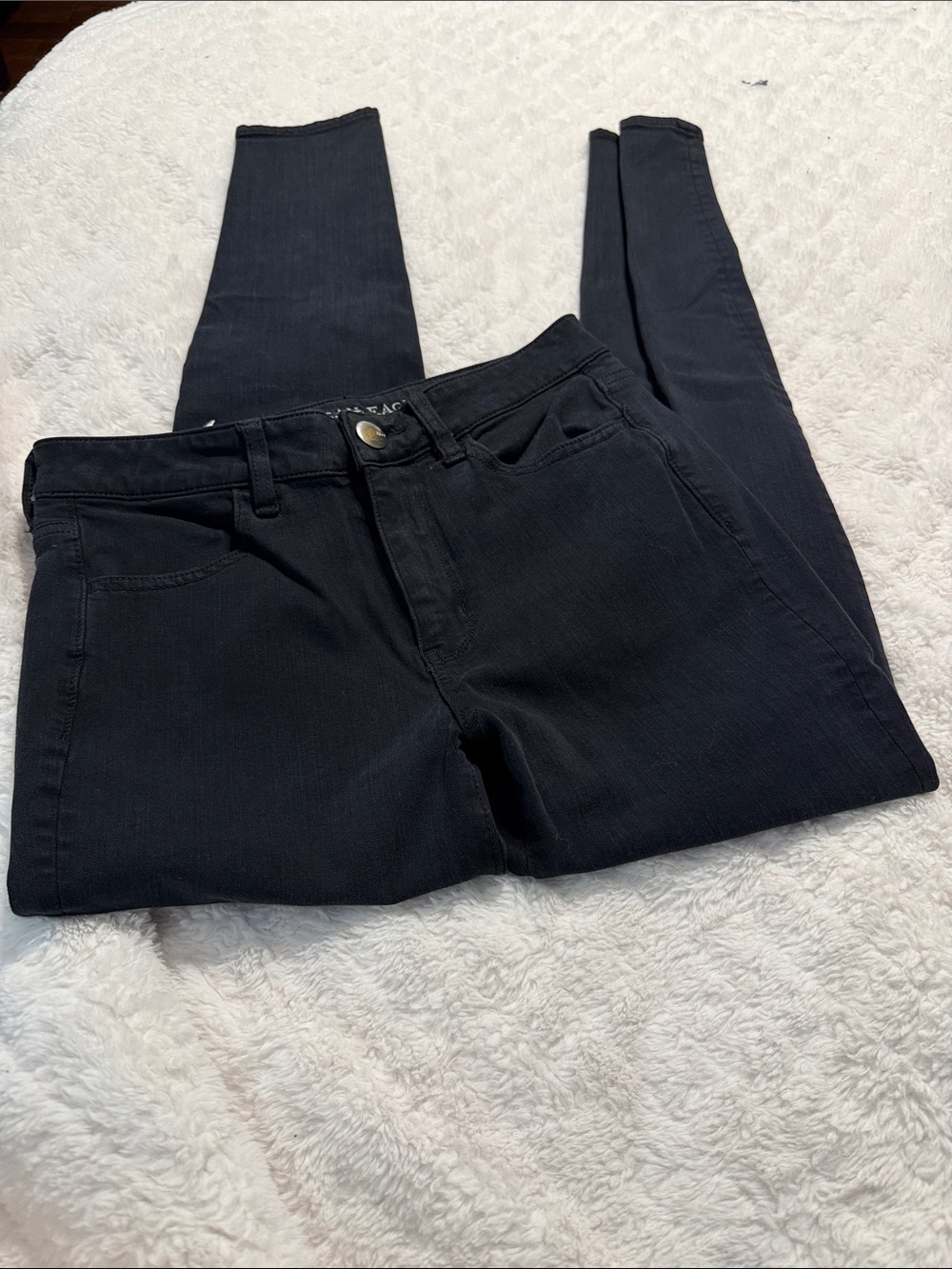 Classic Black High-Rise Skinny Jeans for Women